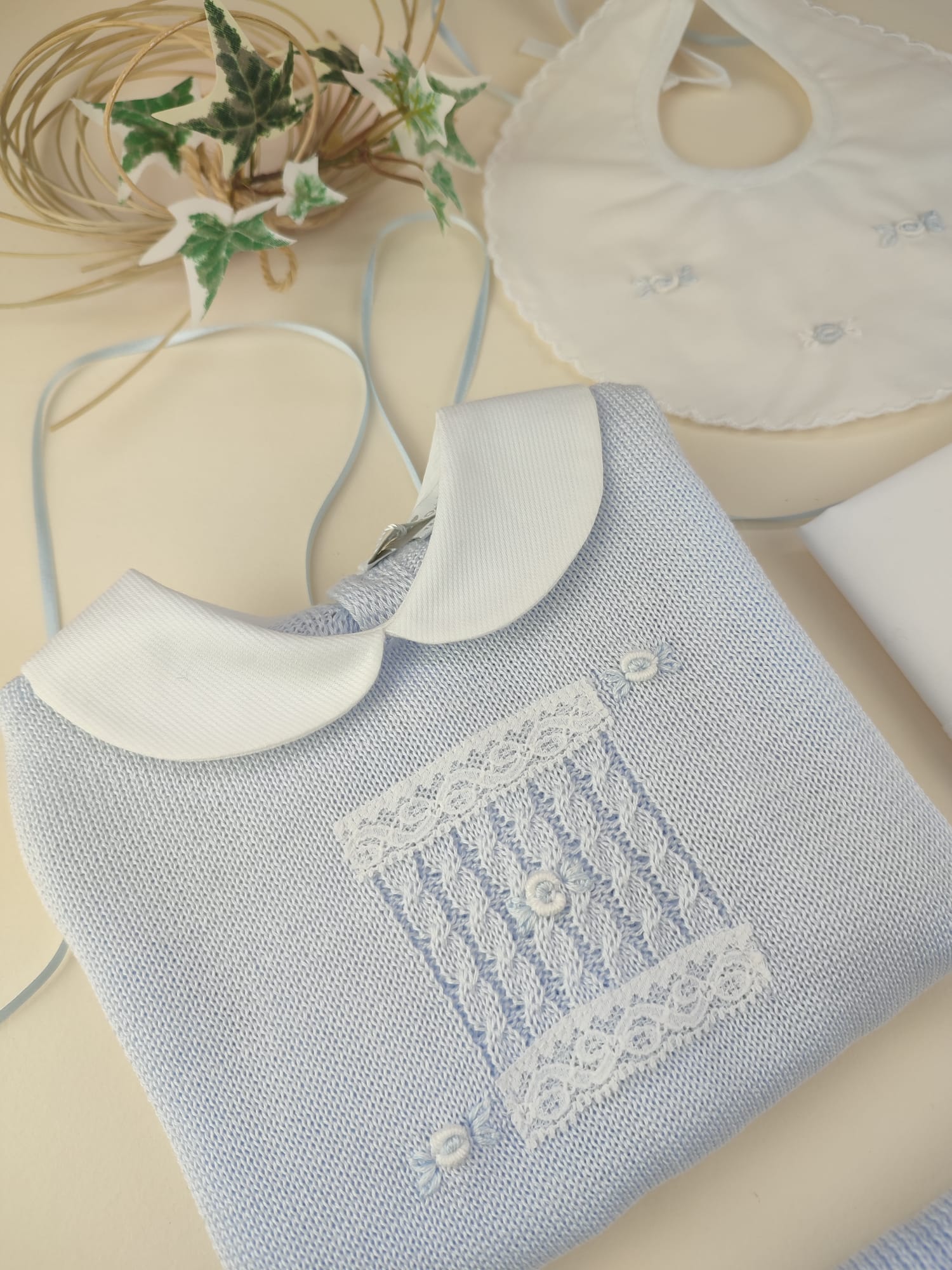 Set nascita cotone Nuvola di Pizzo 🪡